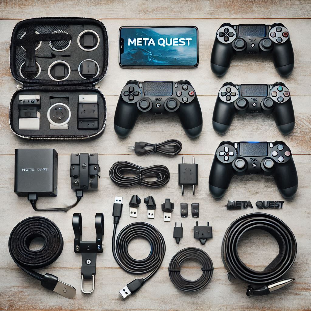 Meta Quest Accessories: Controllers, Charging Stations, Straps, and More